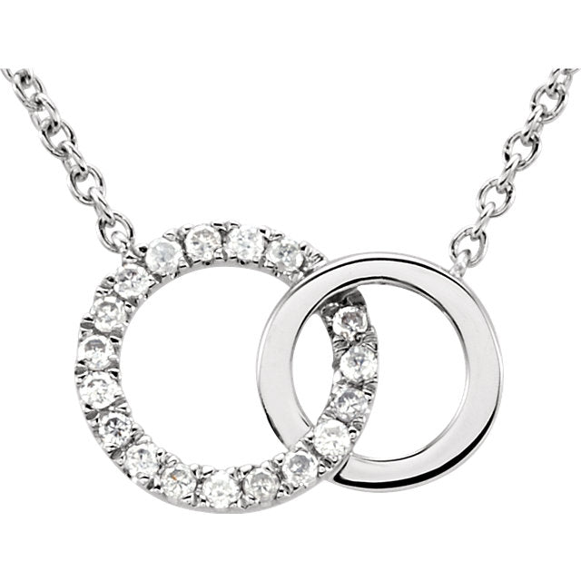 Mother and Daughter Necklace Gift