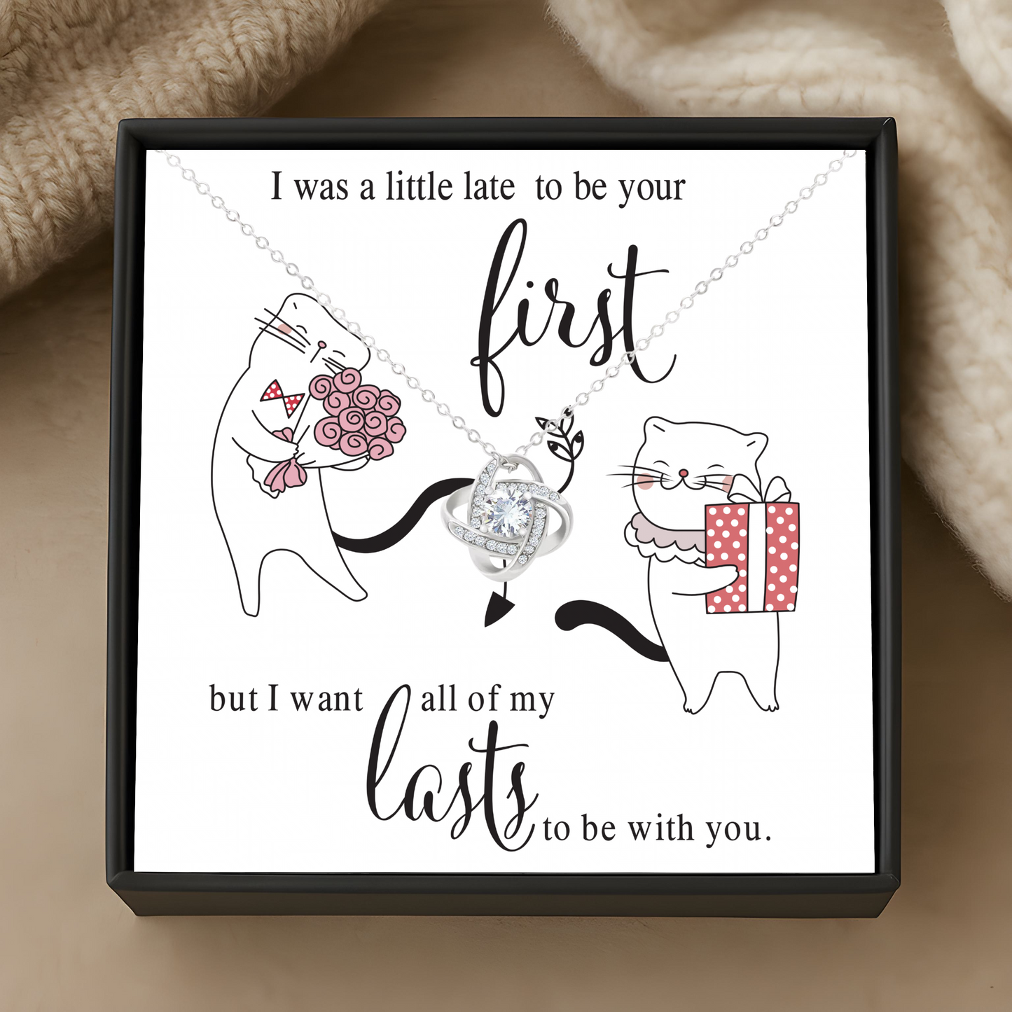 Romantic Necklace Birthday Anniversary or Valentine Gift for Wife or Girlfriend