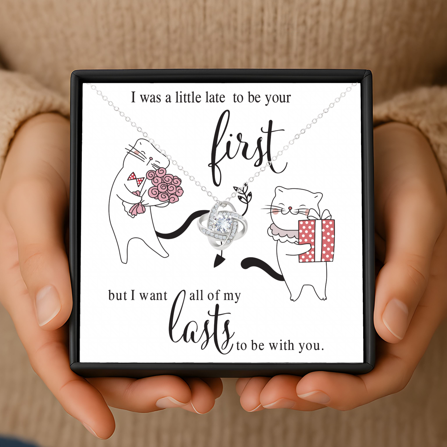 Romantic Necklace Birthday Anniversary or Valentine Gift for Wife or Girlfriend