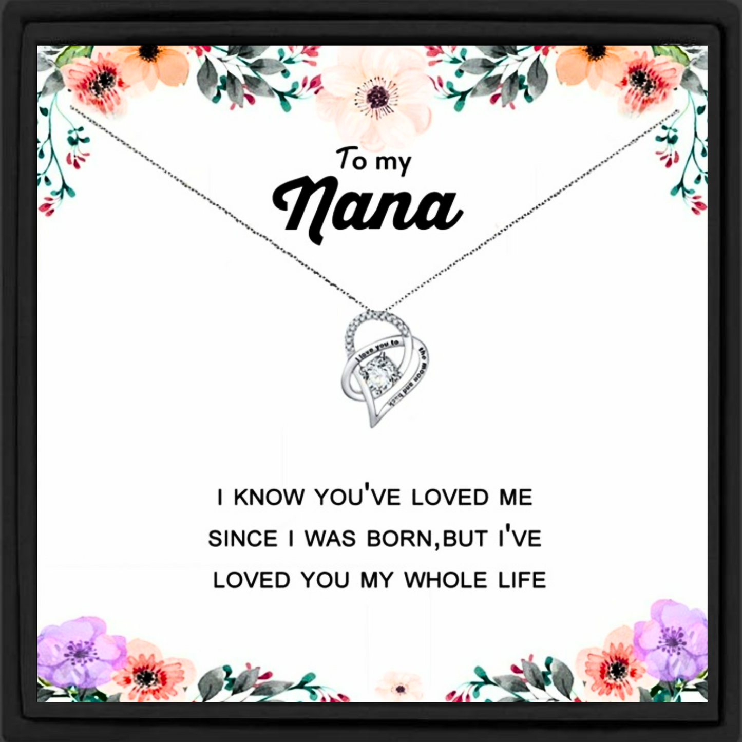 Necklace Gift for Grandma