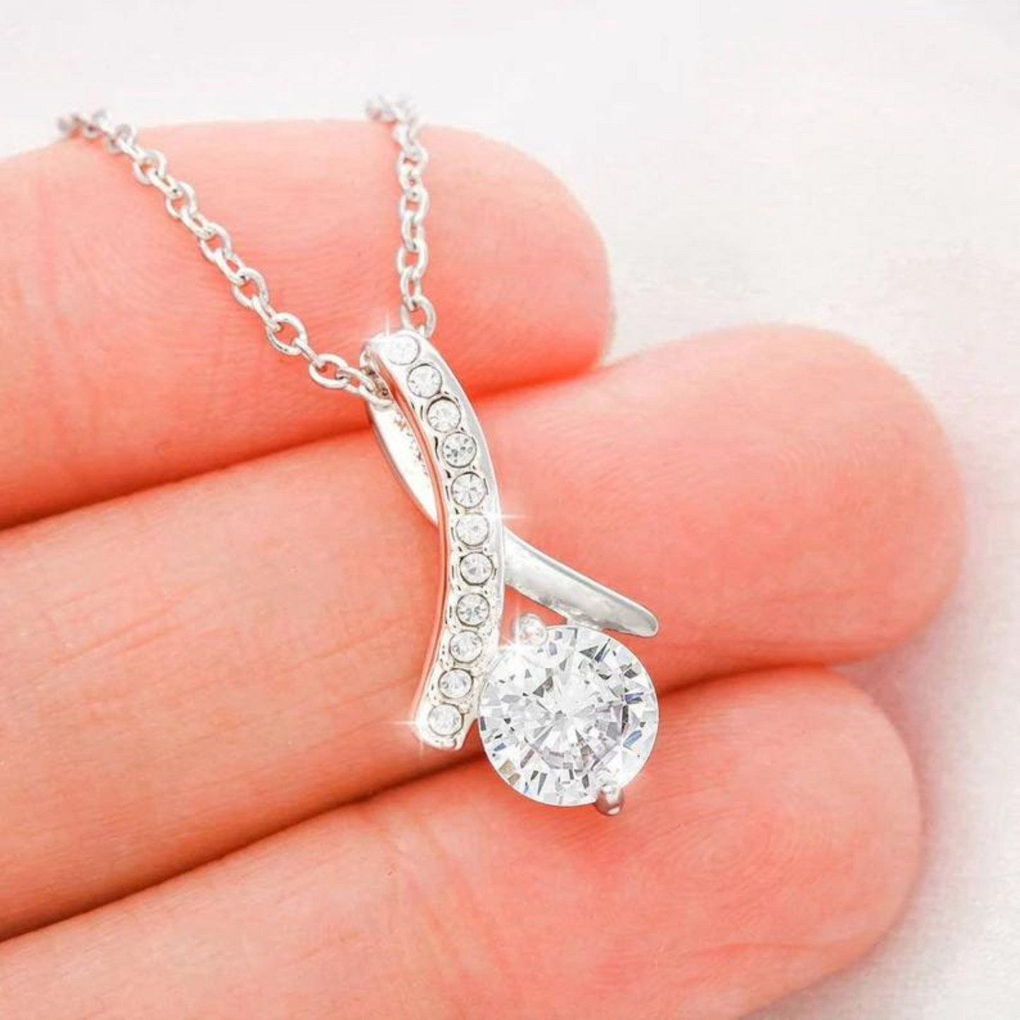 Necklace Gift for Boyfriend’s Mum – Heartfelt Message Card & Gift Box