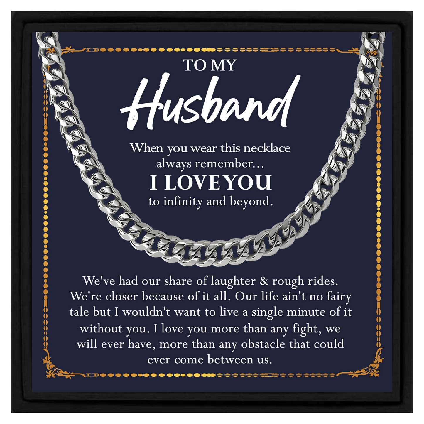 Cuban Chain Gift for Husband