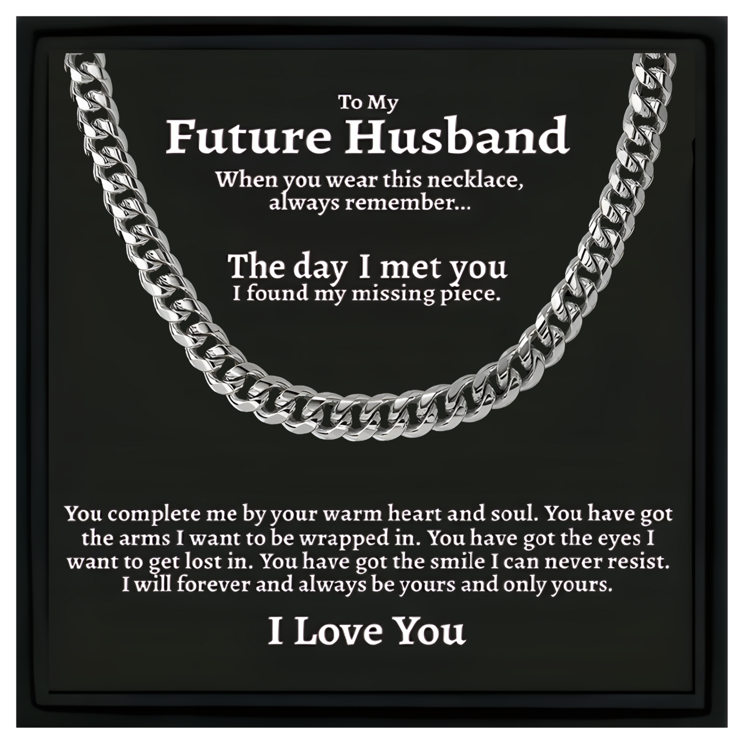 Gift for Future Husband