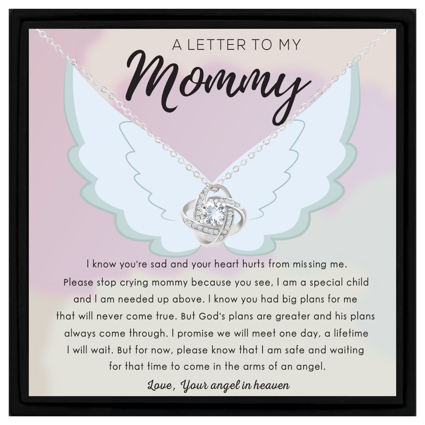Letter To My Mommy From Baby Angel