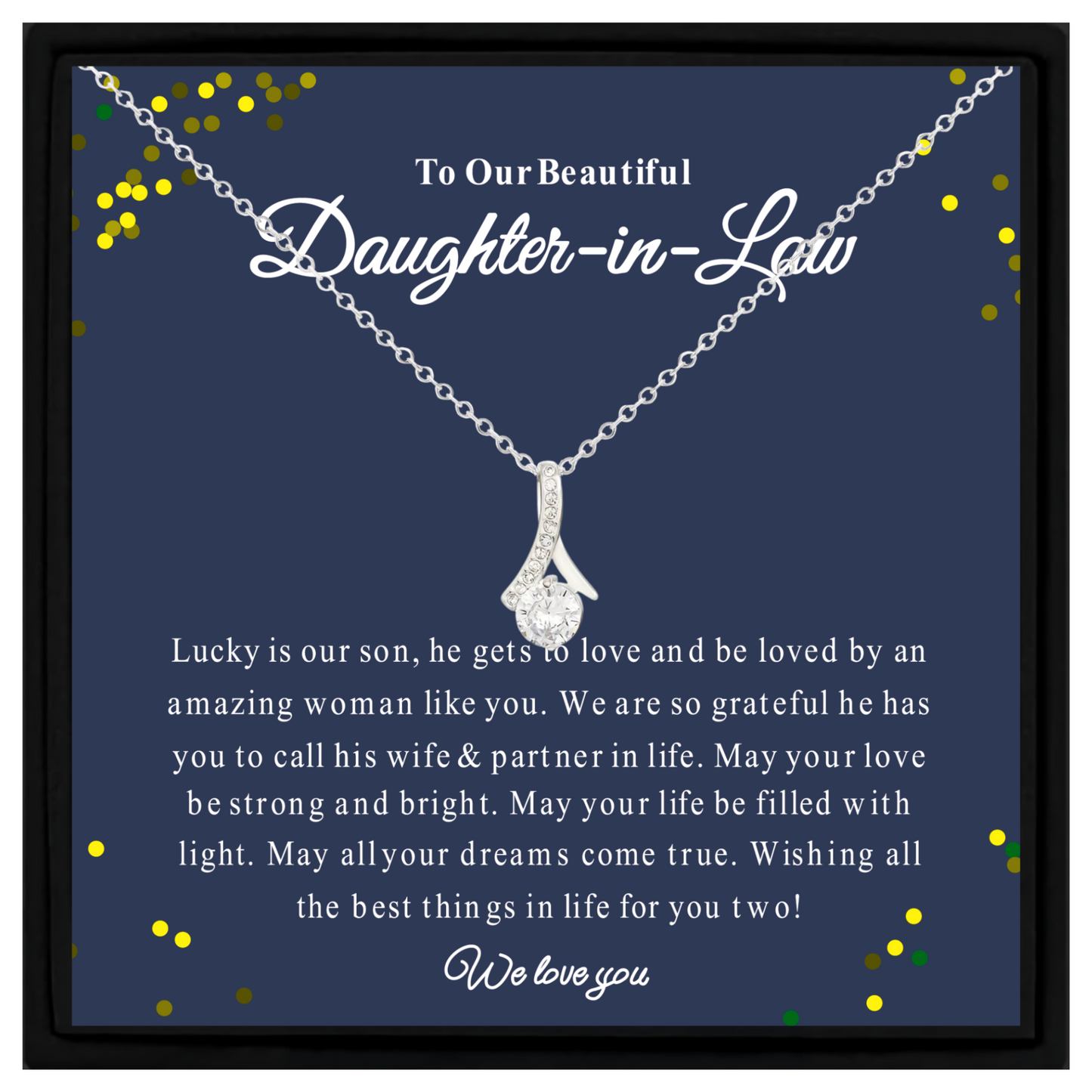 Gift For Daughter In Law From Mother in Law and Father in Law