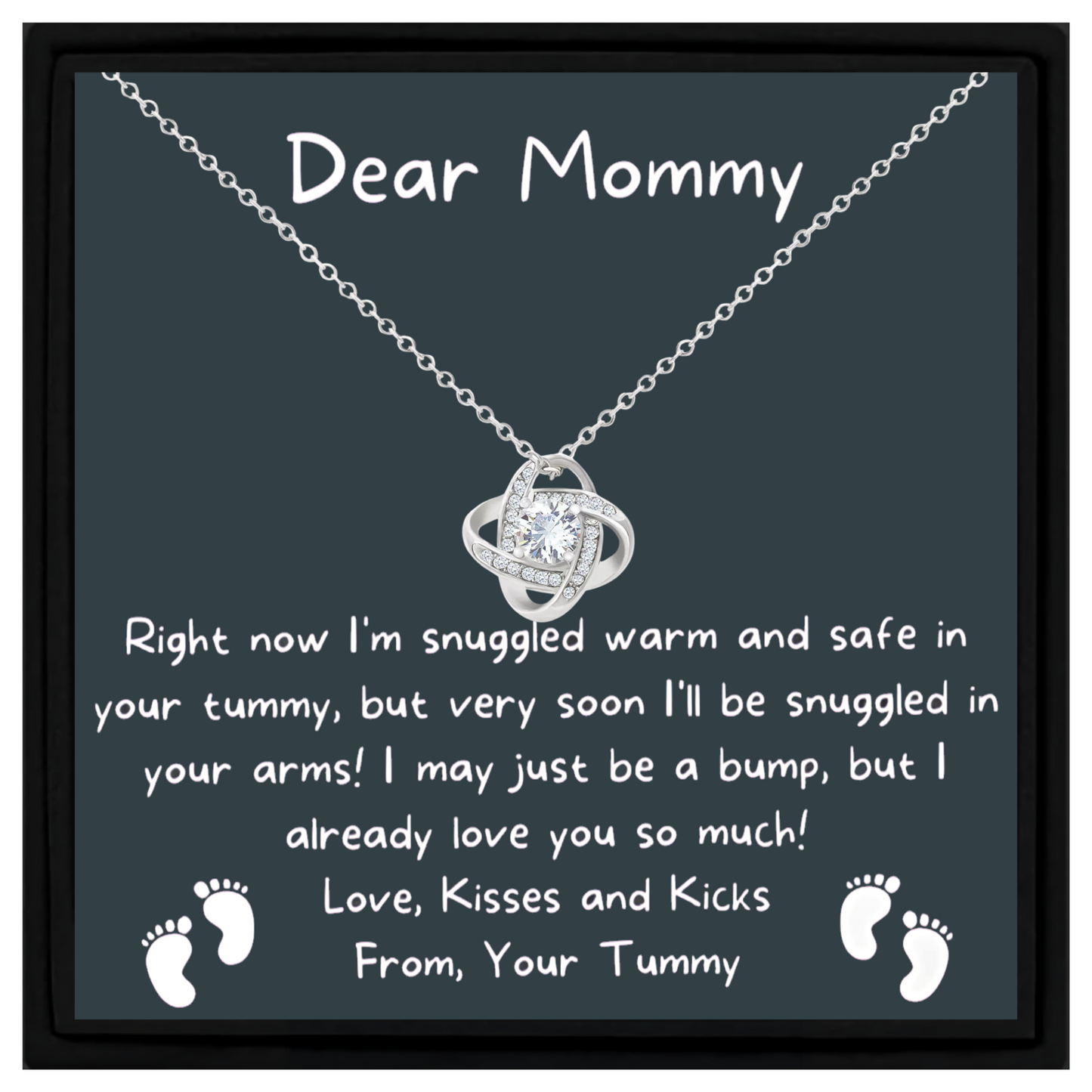 Necklace Gift for Mom To Be