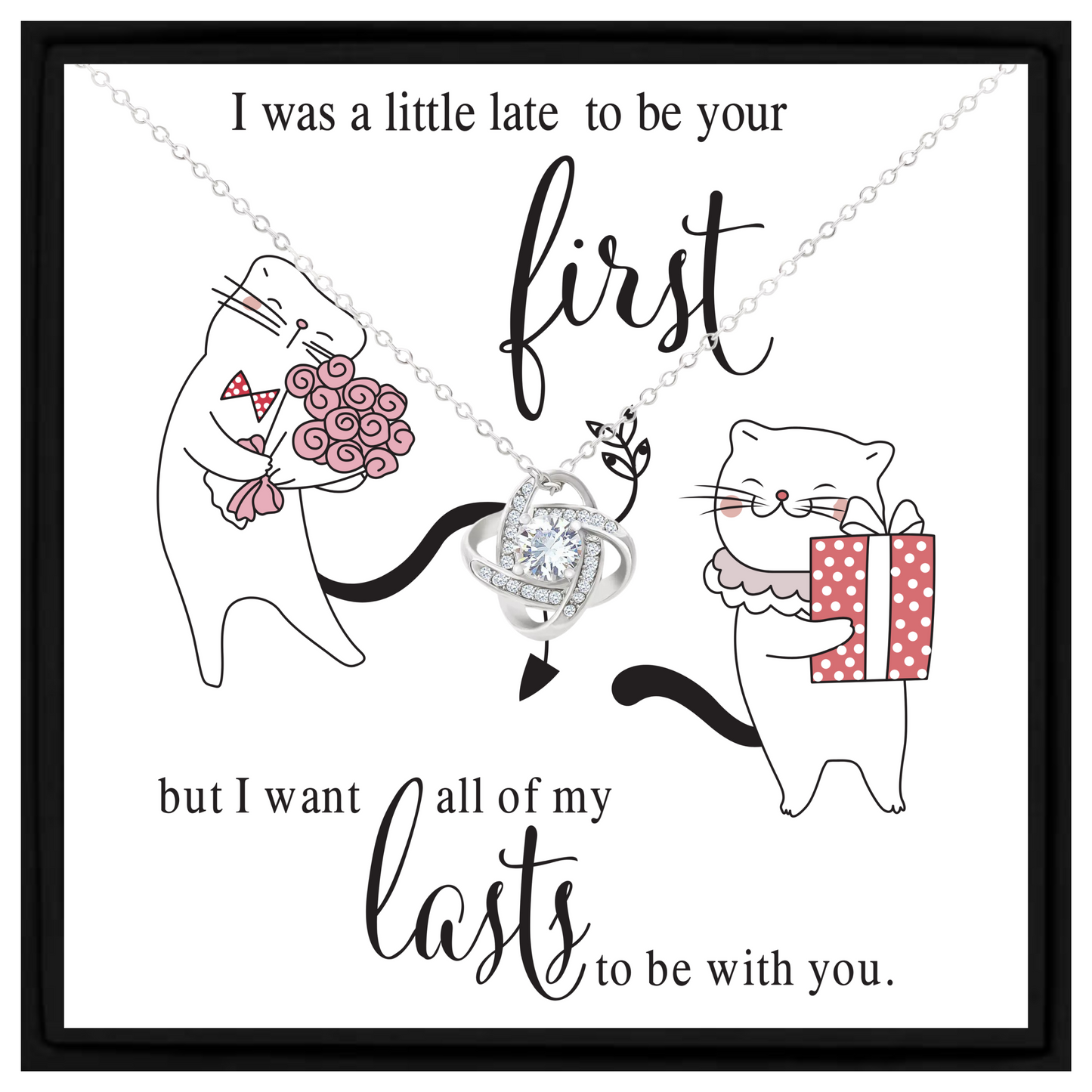 Romantic Necklace Birthday Anniversary or Valentine Gift for Wife or Girlfriend