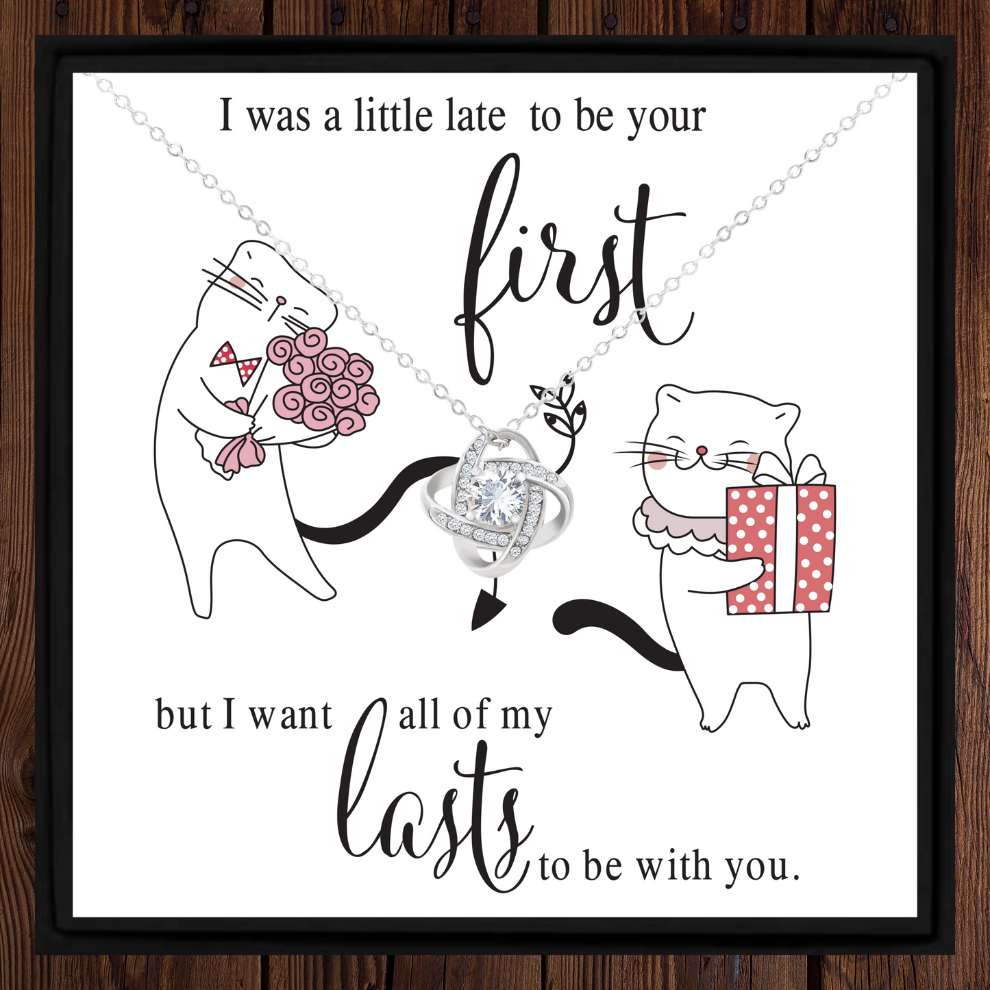 Romantic Necklace Birthday Anniversary or Valentine Gift for Wife or Girlfriend
