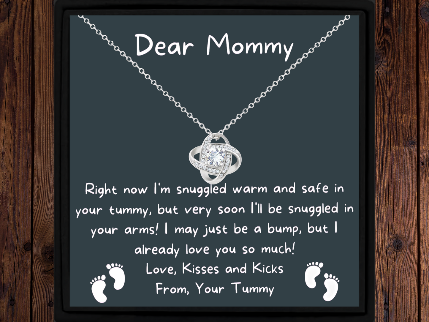 Necklace Gift for Mom To Be