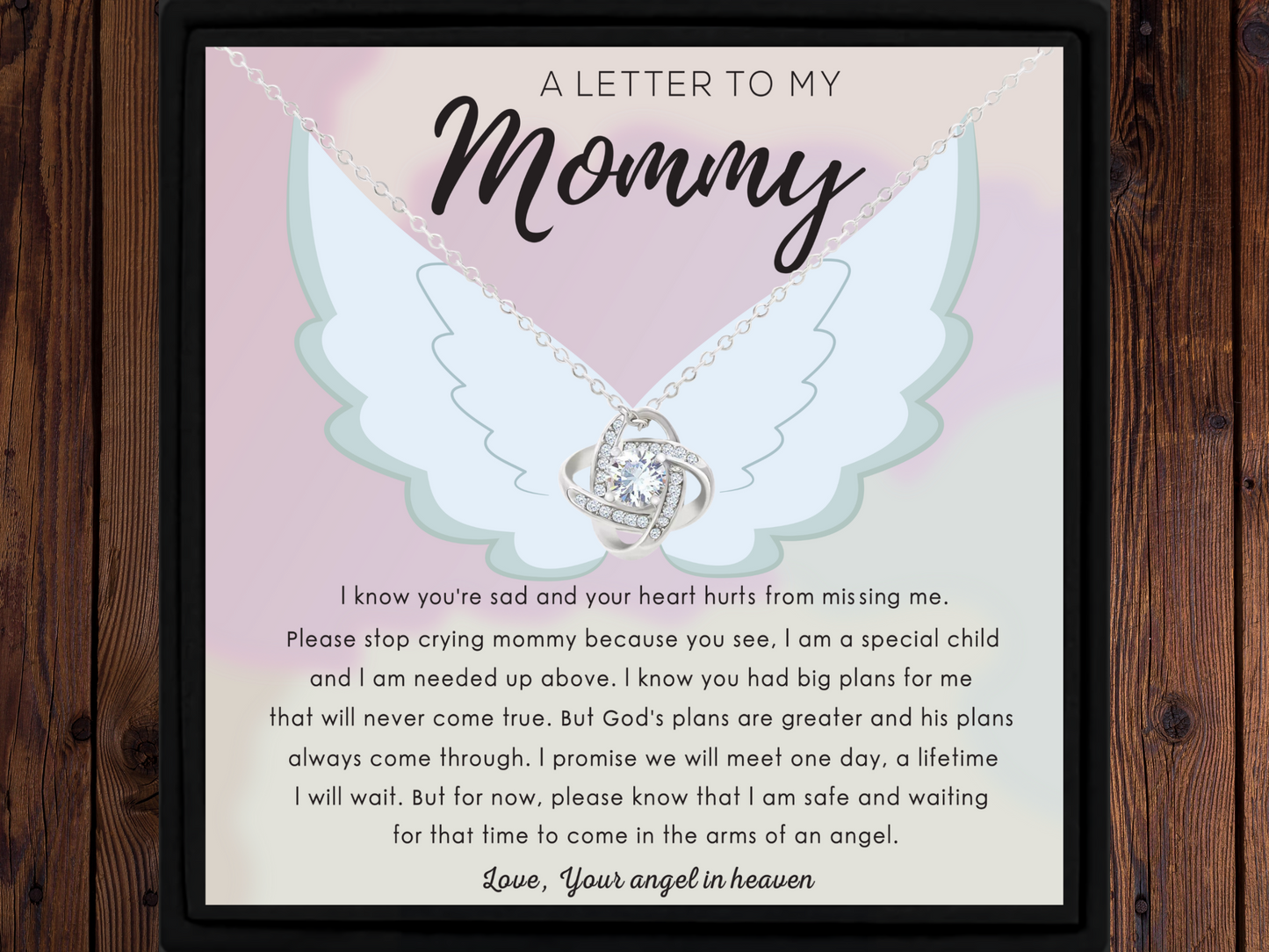 Letter To My Mommy From Baby Angel