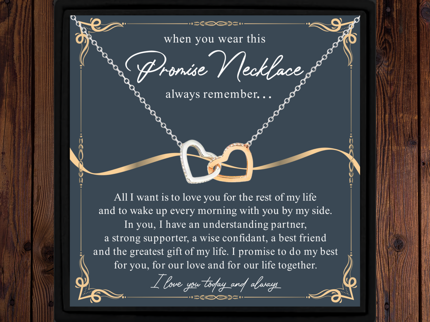 Promise Necklace for Her