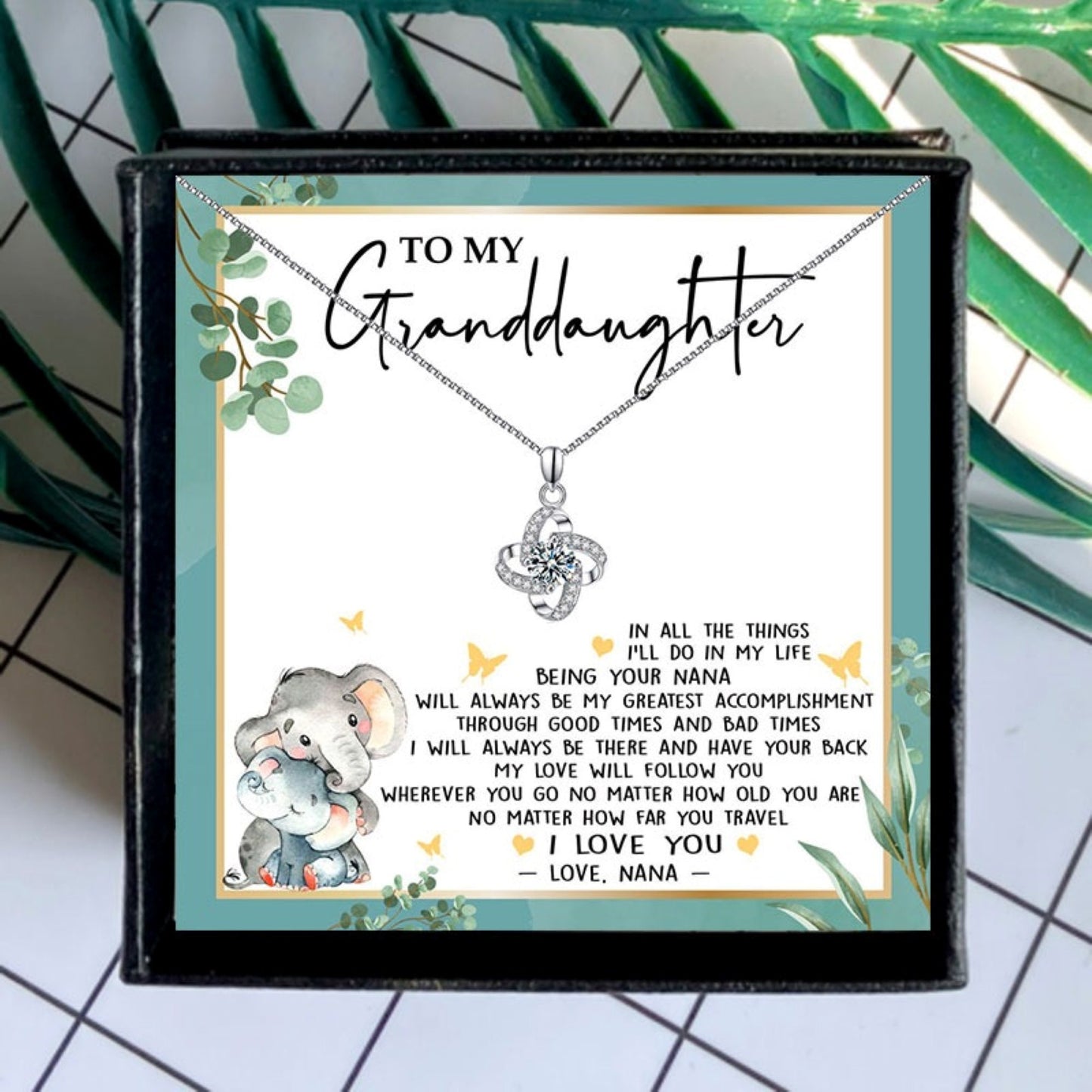 Necklace Gift for Granddaughter