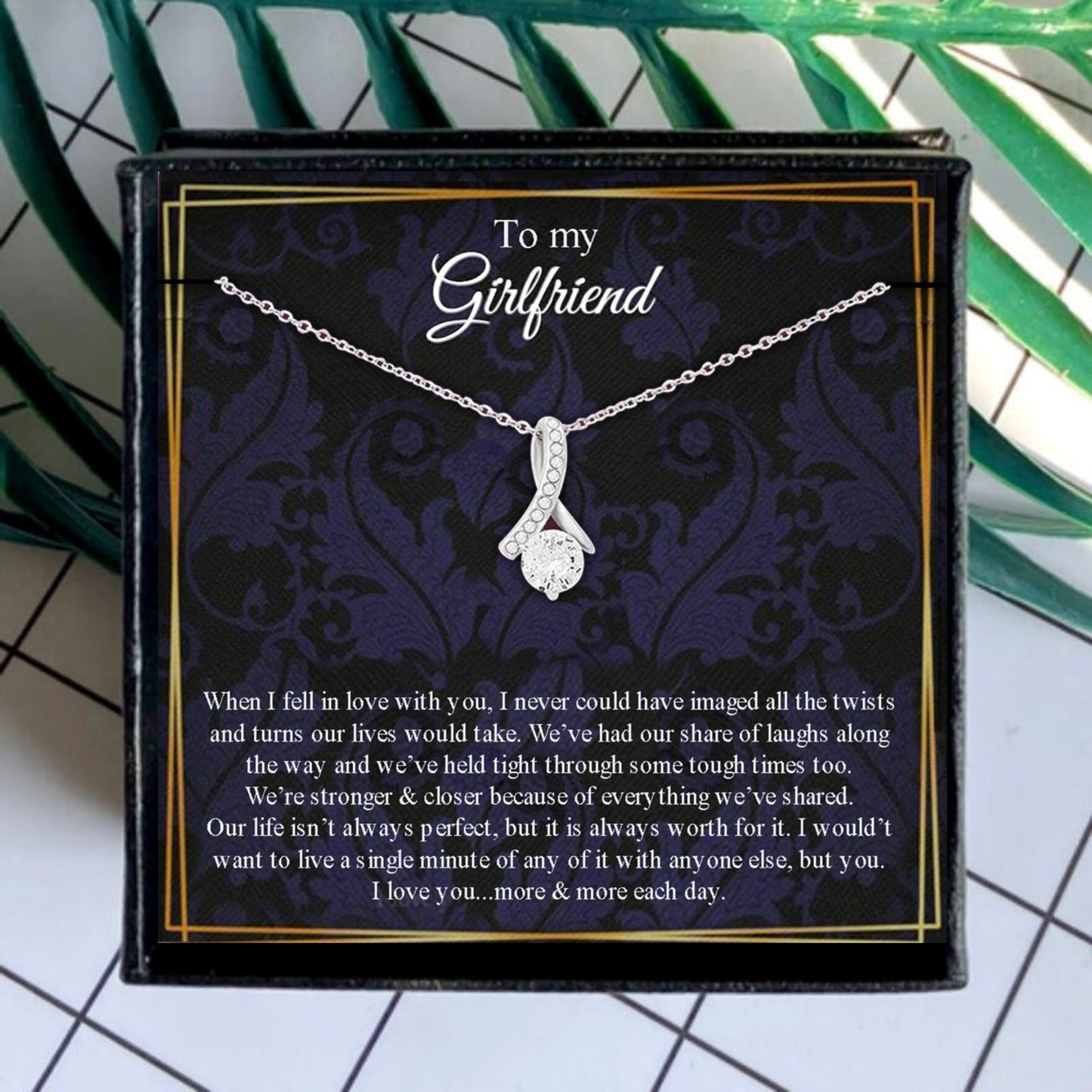 Gift Necklace To My Girlfriend