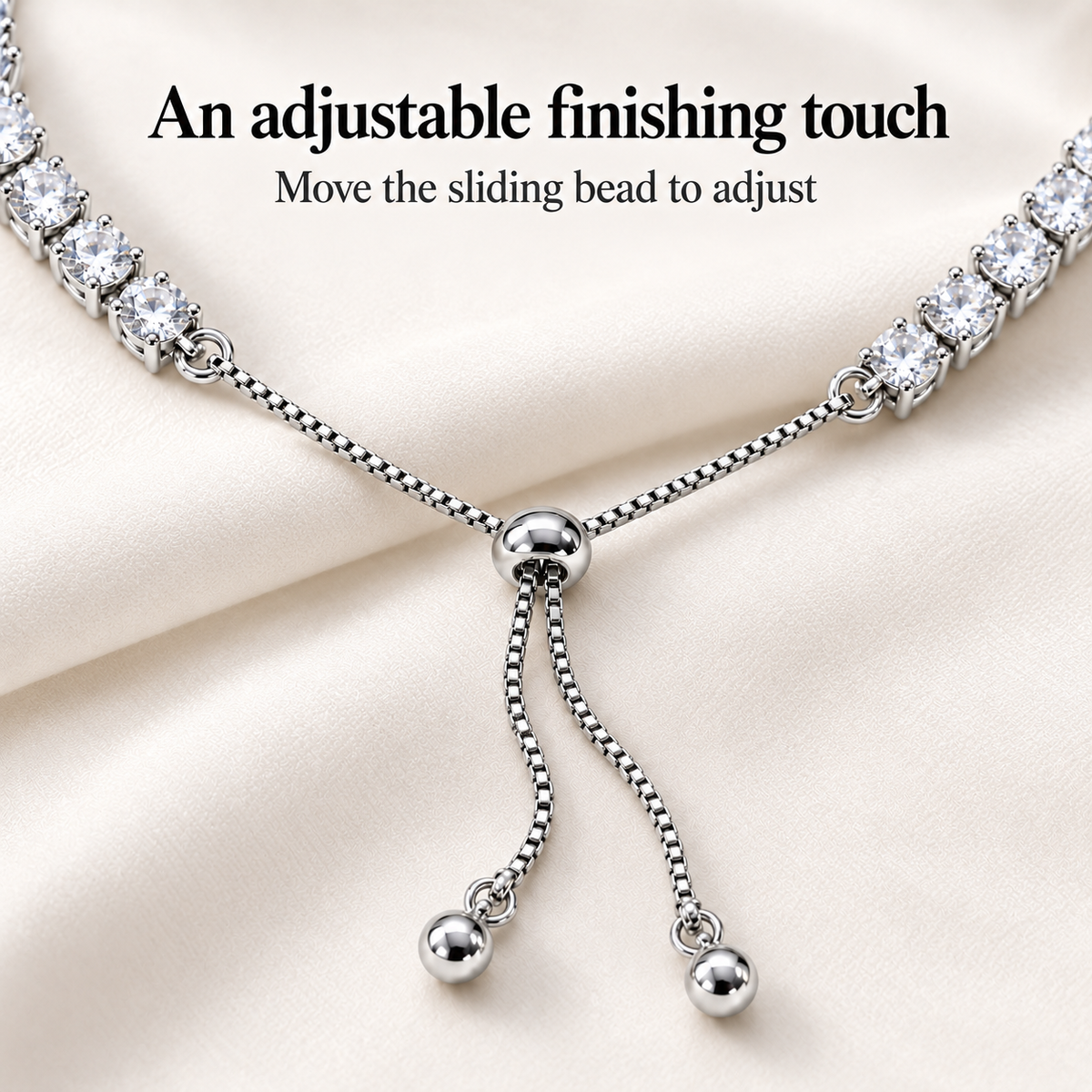 Boyfriend's Mum Tennis Bracelet Gift with Message Card