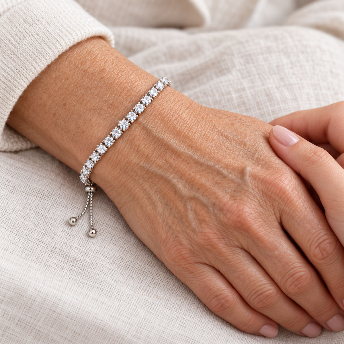 Mother-in-Law Tennis Bracelet from Daughter-in-Law | I Got Lucky