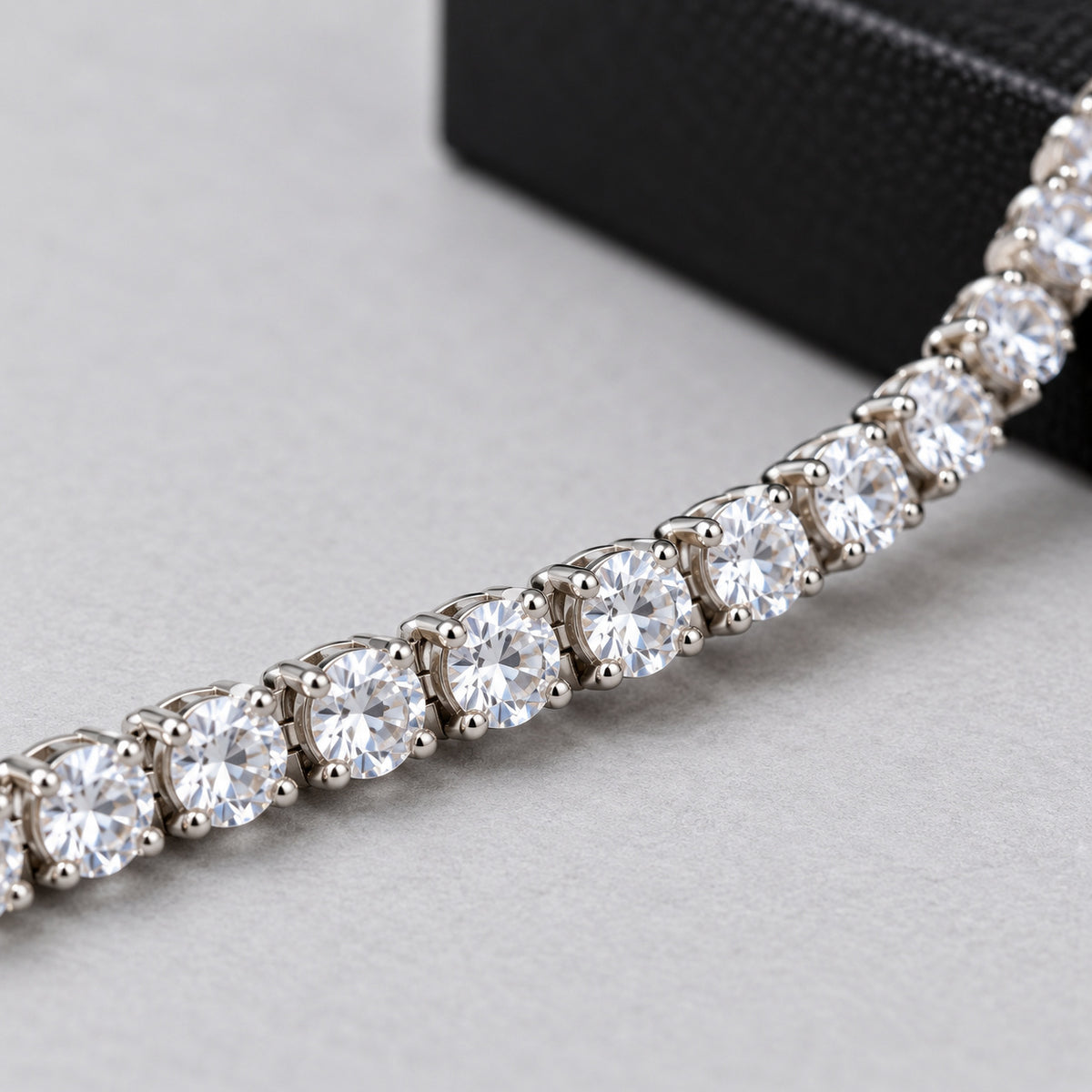 Tennis Bracelet for Mum from Son with Black Message Card
