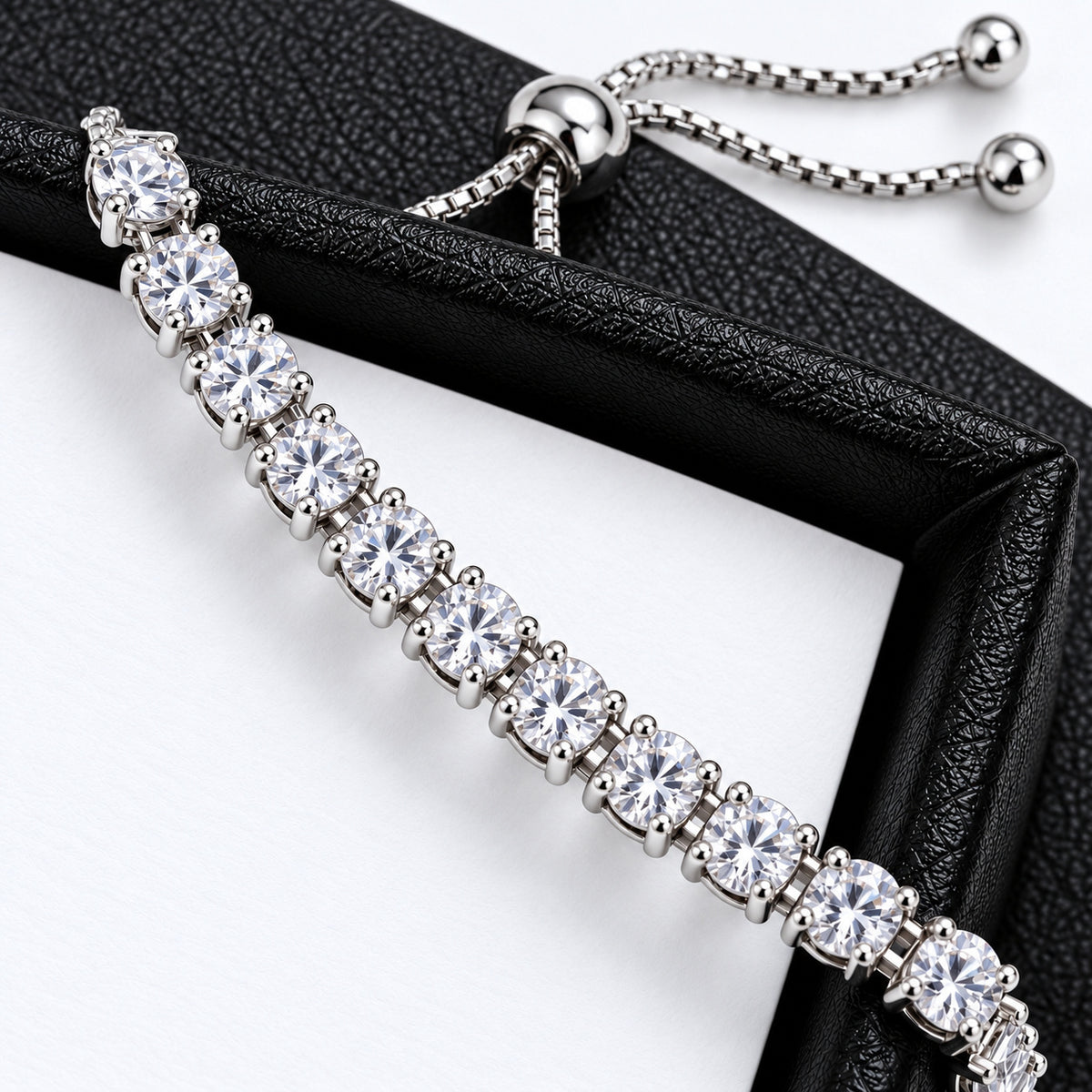 Tennis Bracelet for Mum from Son with Black Message Card
