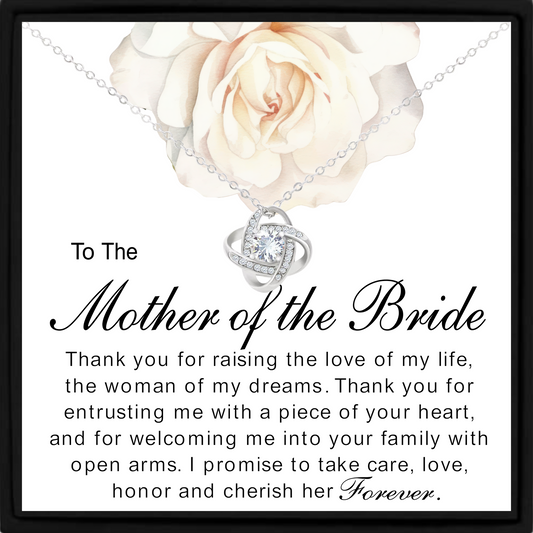 Mother of the Bride Necklace Gift from Groom – Sentimental Wedding Day Jewellery