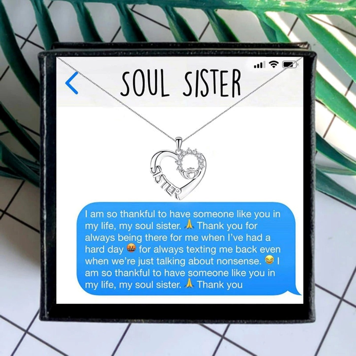 Necklace Gift for Soul Sister