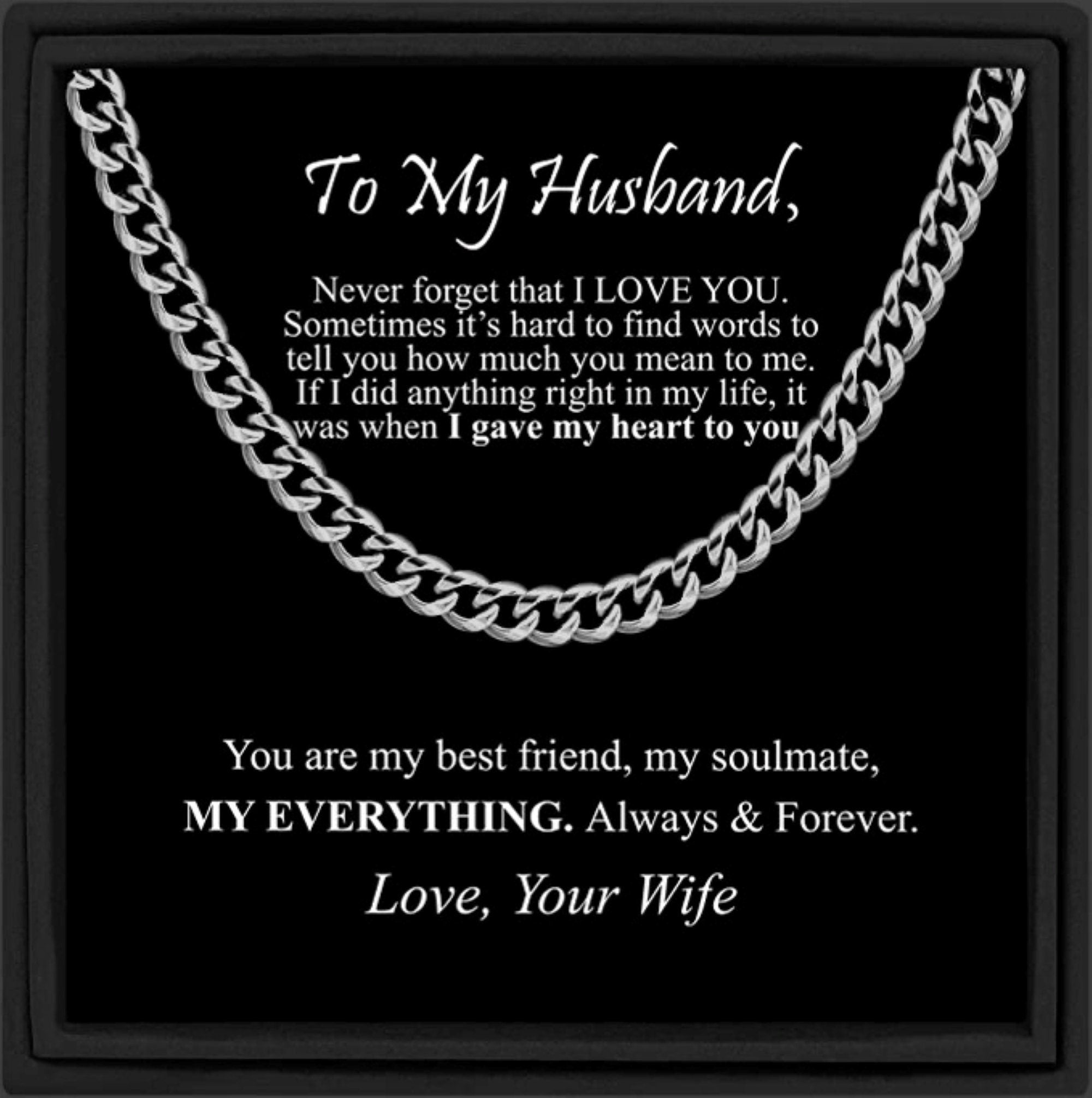 Husband Birthday Gift, Husband Gifts, Husband Gifts from Wife, Husband  Necklace, Husband Bracelet, Husband Pocket Watch, Gift for Husband, Husband  Valentine Gifts from Wife, Husband Anniversary Gift : Amazon.in: Home &  Kitchen