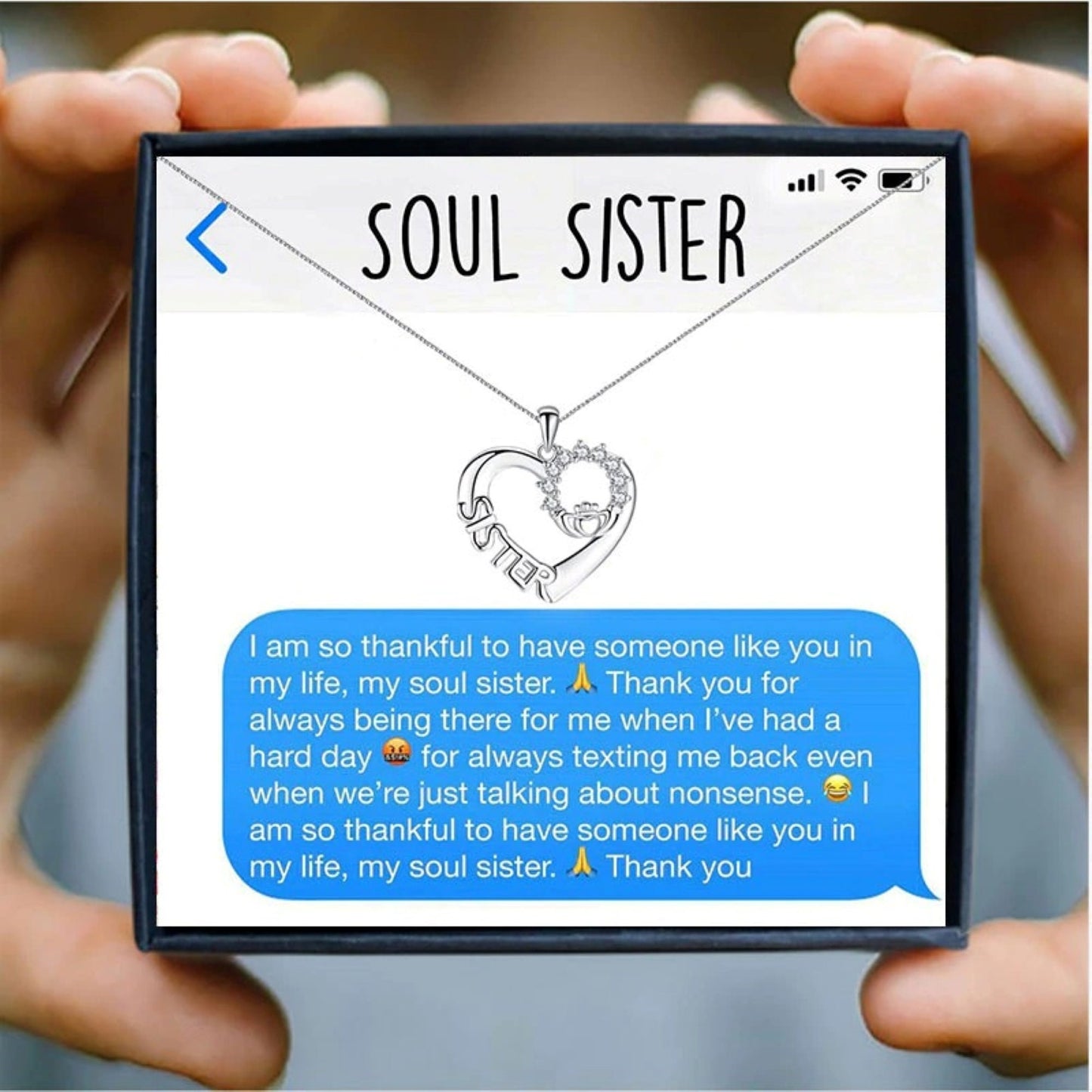 Necklace Gift for Soul Sister