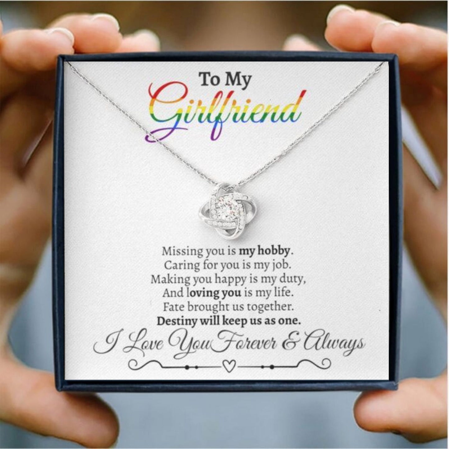 Gift for Girlfriend LGBT Lesbian Necklace Gift